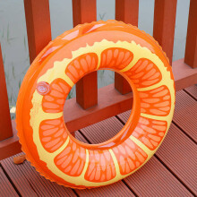 Ikonka Art.KX7564 Orange inflatable wheel 90cm