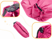 Ikonka Art.KX5567 Lazy BAG SOFA õhkvoodi roosa 230x70cm
