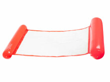 Ikonka Art.KX7957_2 Inflatable mattress swimming chair orange water hammock