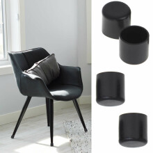 Ikonka Art.KX5116_1 Mööbli tooli jalgade korgid 22mm mustad