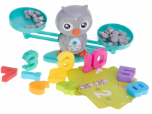 Ikonka Art.KX5937_1 Educational scales learning to count owl large
