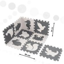 Bebe Basic Puzzle  Art.KX5207 Bērnu daudzfunkcionālais grīdas paklājs puzle no 9 elementiem