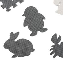 Bebe Basic Puzzle  Art.KX5207 Bērnu daudzfunkcionālais grīdas paklājs puzle no 9 elementiem