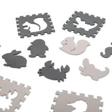 Bebe Basic Puzzle  Art.KX5207 Bērnu daudzfunkcionālais grīdas paklājs puzle no 9 elementiem