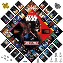 Monopoly Star Wars Art.149103  Galda spēle (angļu val.)