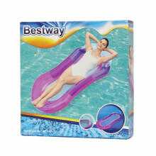 Ikonka Art.KX6075_1 BESTWAY 43103 Mesh inflatable mattress purple