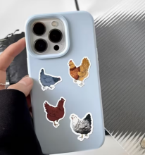 Cute Cartoon Chicken Stickers Roll Art.150225