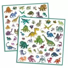 Djeco 160 Stickers Dinosaurs Art.DJ08843