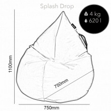 Qubo™ Splash Drop Copers POP FIT пуф (кресло-мешок)