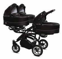 Babyactive Trippy 07 Black Universal stroller for triplets 3in1