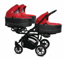 Babyactive Trippy 08 Rosso Universal stroller for triplets 3in1
