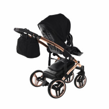 Junama Exclusive V2 Art.JG-02 Black Baby universal stroller 2 in 1