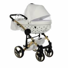 Junama Exclusive V2 Art.JG-03 White Baby universal stroller 2 in 1
