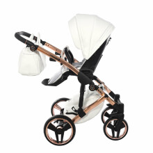 Junama Exclusive V2 Art.JG-04 White Baby universal stroller 2 in 1