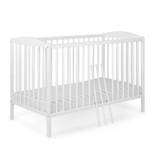 La Bebe™ Kids Wood Cot Tomi 20 Art.152176 White  Bērnu kokā gultiņa 120x60cm
