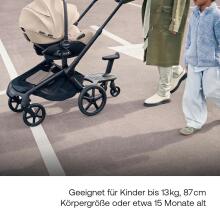 Bugaboo Otter by Nuna i-Size Art.152372 Mineral Black Autokrēsls 0-13kg
