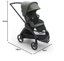 Bugaboo Dragonfly Art.152408 Forest Green Детская коляска/трансформер