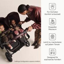 Bugaboo Donkey 6 Mono Сomplete Art.152421 Black Bērnu Universāli Transformējami rati