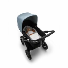Bugaboo newborn inlay Art. 80215GM01 Light Grey Melange universalus įdėklas vežimėliams