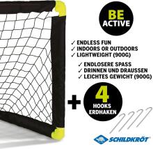 Schildkröt Foldable Mini Football Goal Art.152580 Ворота для футбола (90x60cм)