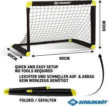 Schildkröt Foldable Mini Football Goal Art.152580 Ворота для футбола (90x60cм)