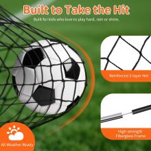 Beleev Football Goals Led Art.152581 Ворота для флорбола/футбола (120x90cm)