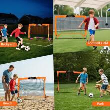 Beleev Football Goals Led Art.152581 Ворота для флорбола/футбола (120x90cm)