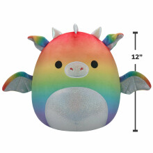 SQUISHMALLOWS W15 Rainbow Pehme mänguasi, 30 cm