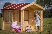 Timbela Wooden Playhouse  Art.M501 Детский деревянный домик для сада
