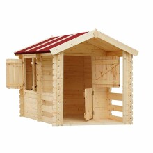 Timbela Wooden Playhouse  Art.M501 Детский деревянный домик для сада