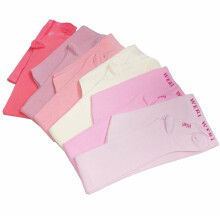 Weri Spezials Monochrome Children's Tights Monochrome Light Rose ART.SW-0475 High quality children's cotton tights available in various stylish colors