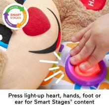 Fisher Price Laugh and Learn Russian Learning Puppy Art. FPN77 Gudrais interaktīvais kucēns/suns (angļu valoda)