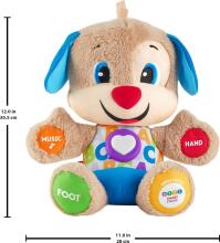 Fisher Price Laugh and Learn Russian Learning Puppy Art. FPN77 Gudrais interaktīvais kucēns/suns (angļu valoda)