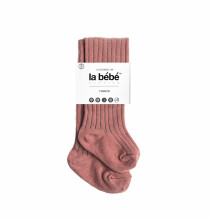 La Bebe™ Nursing Eco Organic Cotton Tights Art.155067 Purple Laste sukkpüksid on valmistatud keskkonnasõbralikust orgaanilisest puuvillast.