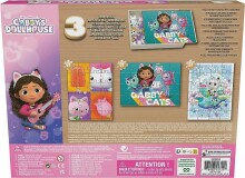 SPINMASTER GAMES puzles komplekts "Gabbys Dollhouse", 3 puzles, 6066549
