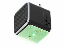 Ikonka Art.KX5773 Uzlādējams pārnēsājamais radio Bluetooth LCD skaļrunis TD-V26