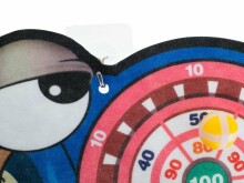 Ikonka Art.KX5616 Velcro dart game safe darts target snail