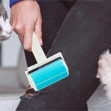 Ikonka Сleansing gel roller Art.KX5314 Clothes roller gel brush for cleaning upholstery hair