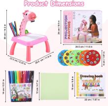Kids World Drawing Projector Art.157548 Детский проектор для рисования
