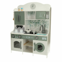 Ikonka Art.KX4910 Wooden kitchen MDF LULILO Saliko with espresso machine