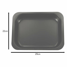 Ikonka Art.KX4463 Multi-purpose baking tray 29cm x 22cm x 60cm black