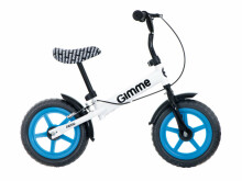 Ikonka Art.KX3983 GIMMIK Skriešanas velosipēds ar bremzēm Nemo 11" zils 3+