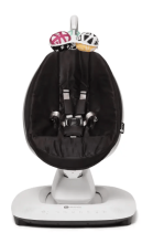 4moms MamaRoo 5.0 Infant Seat Art.158379 Classic Black электронное детское кресло/умные качели ФоМамс