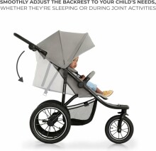 KinderKraft Helsi 2 Art.KSHELS00GRY0000 Dust Grey Прогулочная коляска