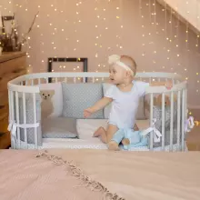 ComfortBaby Smart Trip 5 in 1 Art.00082003-NX Nature Многофункциональная кроватка-трансформер  5 в 1