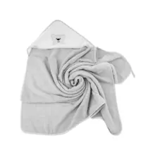 Bocialand Bath Towel Cover Ears Art.BOC0124 Owl Махровое полотенце с капюшоном 80x80см.