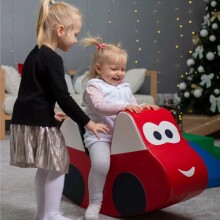 Iglu Soft Play Rocking Toy Car Art.R_CAR_8 Red Bērnu šūpuļzirdziņš - Mašīna