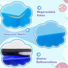 Costway Foam Buildings Blocks  Art.159975 Blue  Spēles daudzfunkcionāls /modulārais centrs