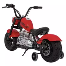 Motorcycle Chopper Warrior Art.160676 Red Мощный детский электромобиль/электромотоцикл 12 В