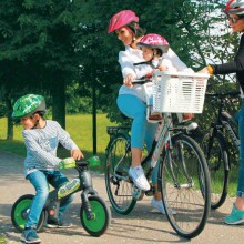 Bellelli B-Bip Art.01BBIP0002 Red Bērnu skriešanas un balansēšanas velosipēds no plastmasas bez pedāļiem